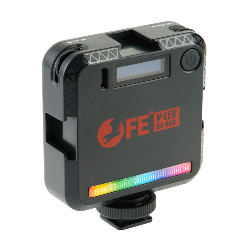Falcon Eyes V-LED 64 RGB накамерный светодиодный осветитель