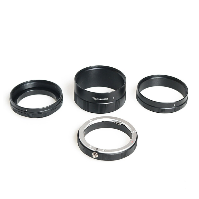 Fujimi FJMTC-C3M набор удлинительных колец для макросъёмки на систему EOS 9мм