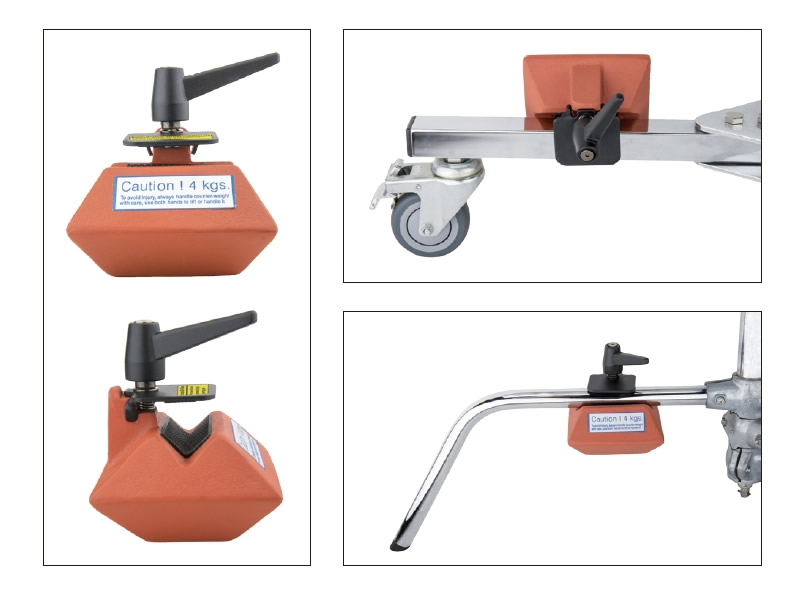 Kupo KCW-04 противовес 4 кг с зажимом-струбциной