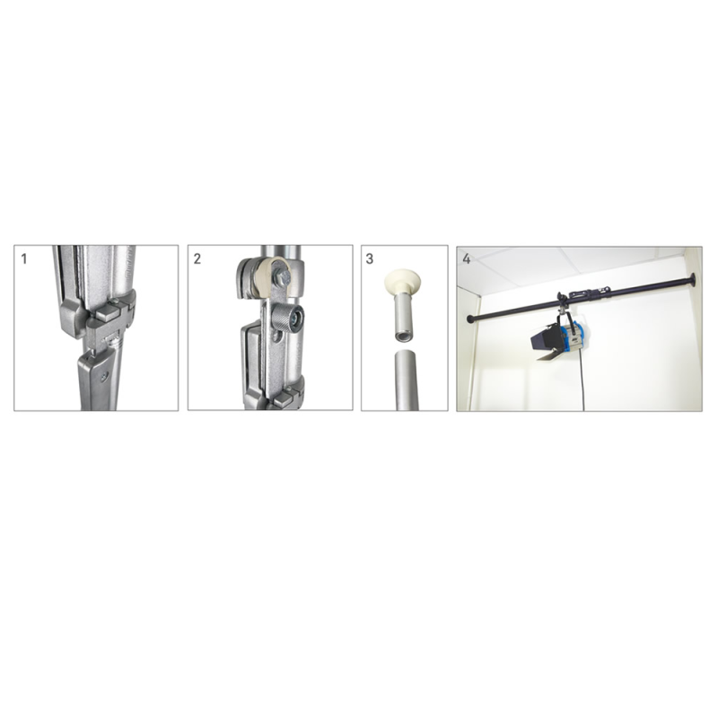 Kupo KP-S1017BD автопол 100-170 см цвет черный