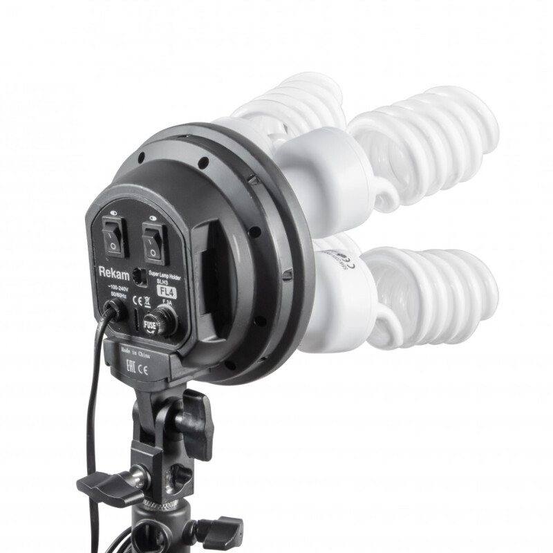 Rekam CL4-615-SB UM Boom Kit комплект флуоресцентных осветителей с софтбоксами и зонтами