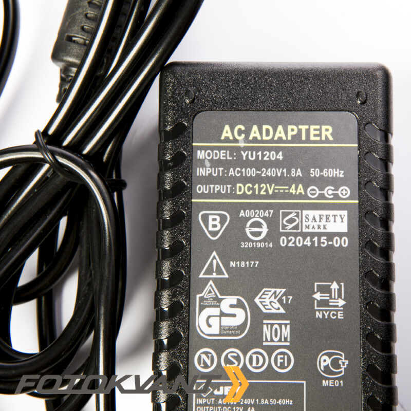Fotokvant AC-12V4A сетевой адаптер для Fotokvant LED-660BD