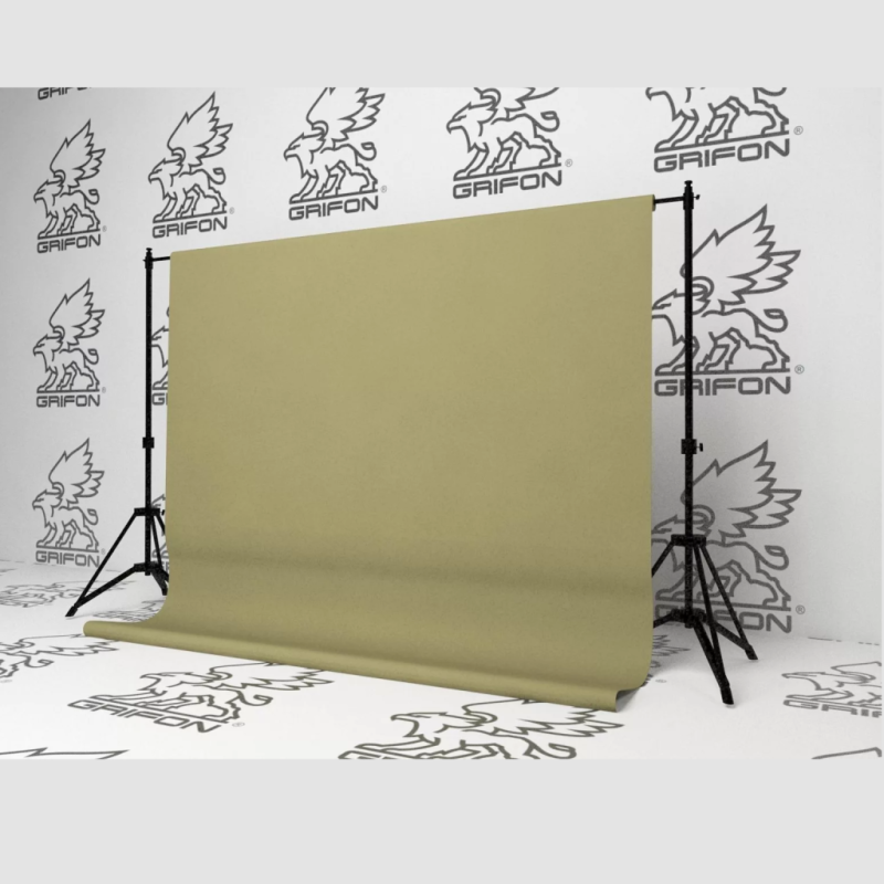 Grifon 10 фон бумажный 2,7х10 м серо-зелёный