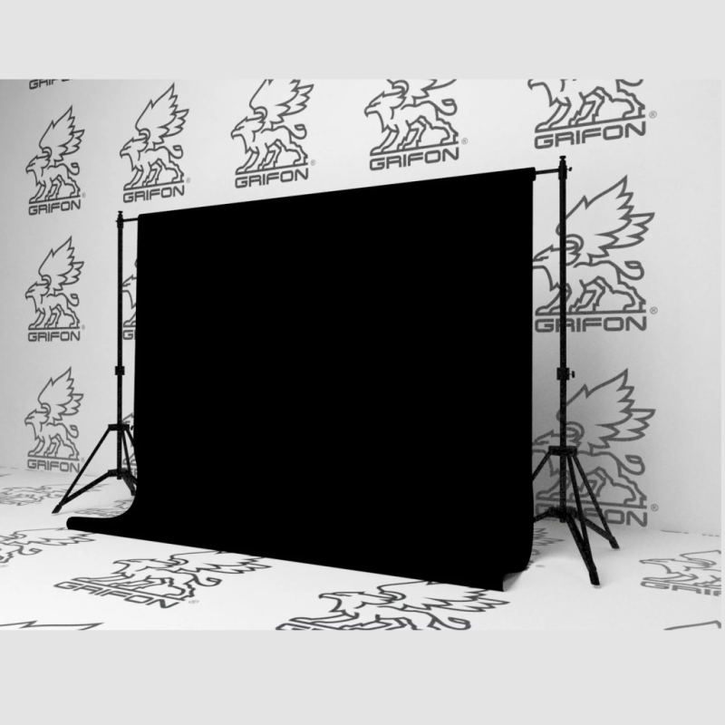 Grifon 44 фон бумажный 2,7х10 м чёрный