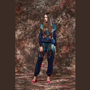 Grifon W-098 фон тканевый пятнистый 2,7х5 м коричневый