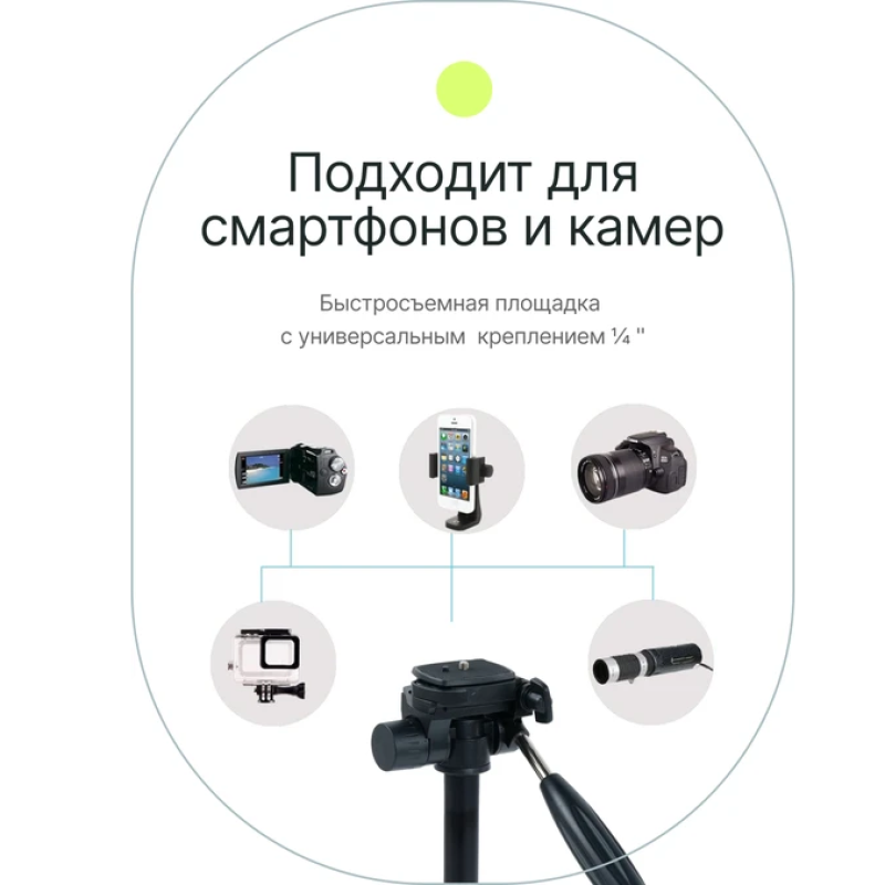 Raylab Travel 67 штатив алюминиевый сплав с головой