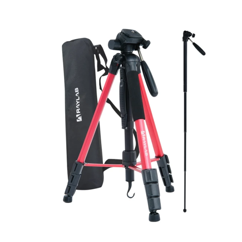 Raylab Travel 67R штатив алюминиевый сплав (с головой), красный