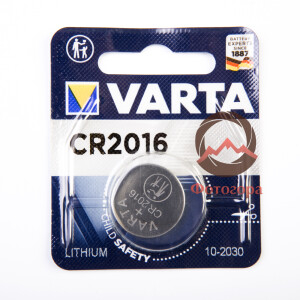 Varta CR2016 3V батарейка круглая литиевая