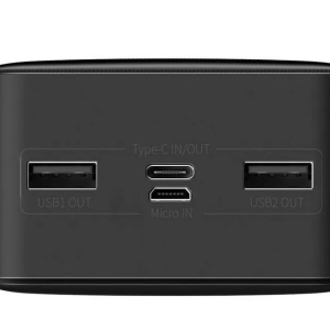 Baseus Bipow Digital Display Power bank 15W Black PPDML-K01 аккумулятор черный 30000mAh