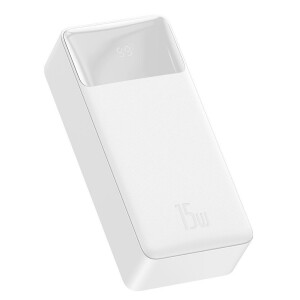 Baseus Bipow Digital Display Power bank 15W White PPDML-K02 аккумулятор белый 30000mAh