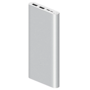 Xiaomi PLM13ZMi power bank 3 Silver внешний аккумулятор серебрянный 10000mah
