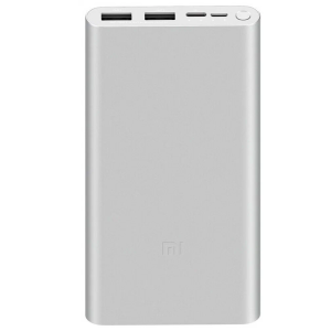 Xiaomi PLM13ZMi power bank 3 Silver внешний аккумулятор серебрянный 10000mah