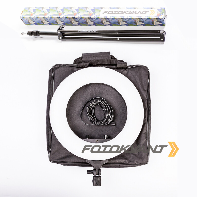 Fotokvant LED-360 RING KIT кольцевой светодиодный осветитель черный