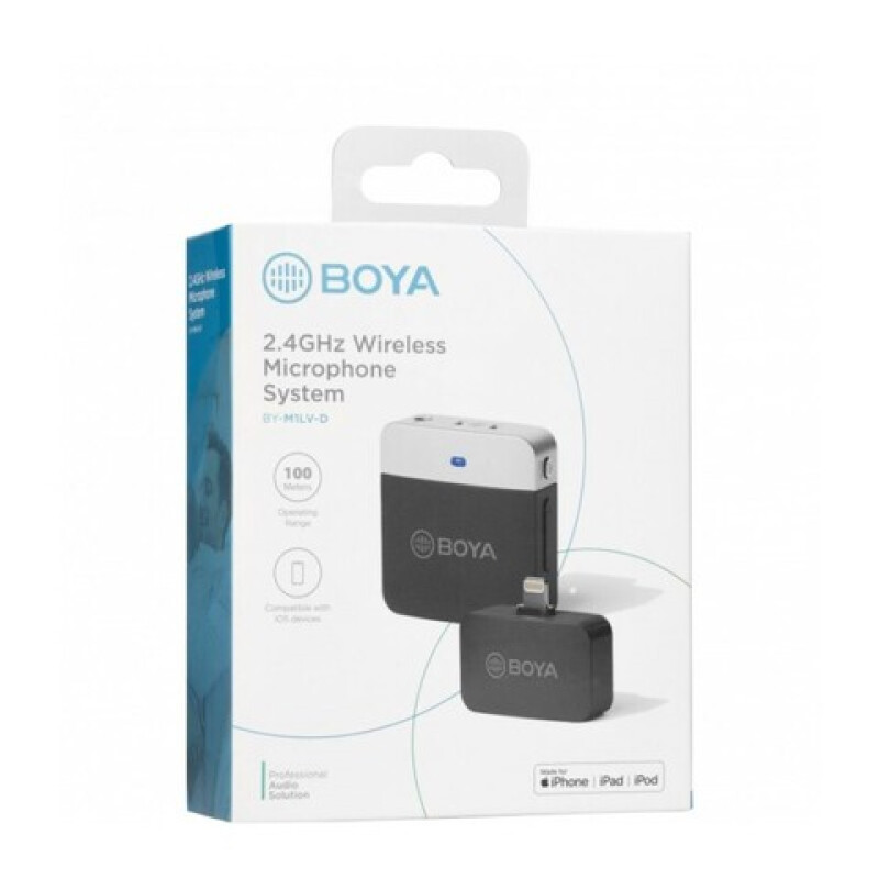 Boya BY-M1LV-D беспроводная микрофонная система