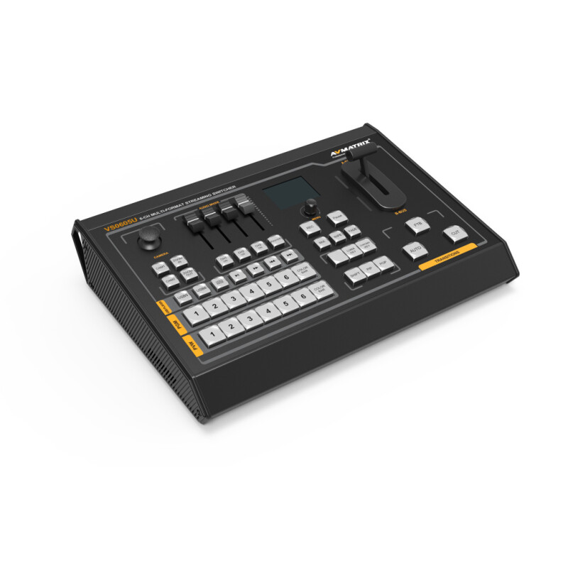 AVMATRIX VS0605U cтационарный видеомикшер 6CH SDI PTZ USB