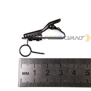 Fotokvant MAC-18 зажим-крокодильчик 7 мм для петличного микрофона