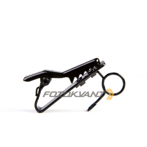 Fotokvant MAC-18 зажим-крокодильчик 7 мм для петличного микрофона