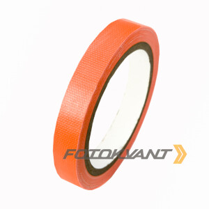 Fotokvant GP-1510 Orange gaffer tape студийный тейп оранжевый 15 мм х 10 м