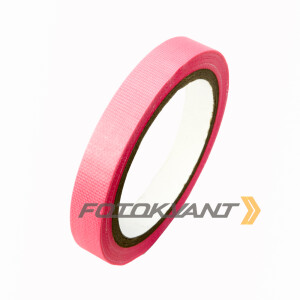 Fotokvant GP-1510 Pink gaffer tape студийный тейп розовый 15 мм х 10 м
