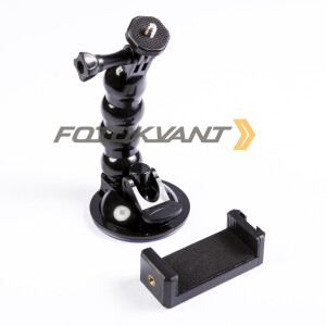 Fotokvant TM-13 гибкий мини-штатив с присоской для смартфона и экшнкамеры