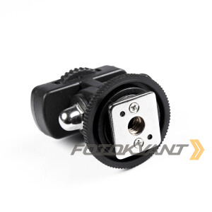 Fotokvant RFLH-35 поворотный кронштейн для установки накамерного света на горячий башмак камеры