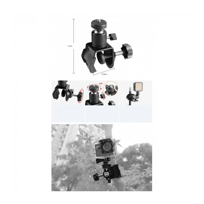 E-IMAGE EIA41 Super Clamp w/ball head зажим с шаровой головкой