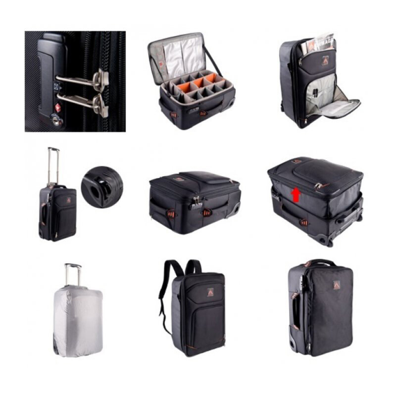 E-IMAGE EIEB0936 Transformer M20 сумка-трансформер для фото-видеооборудования на колесах