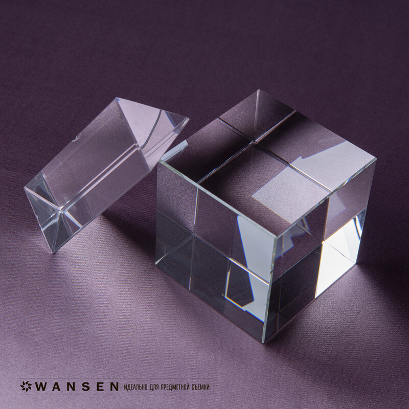 Wansen BS-0710-841357 Bean Paste Powder шелковый фон 70×100 см пастельно-фиолетовый