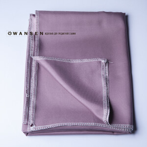 Wansen BS-0710-841357 Bean Paste Powder шелковый фон 70×100 см пастельно-фиолетовый