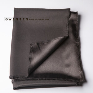 Wansen BS-1014-841325 Bright Black шелковый фон 1×1.4 м черный блеск