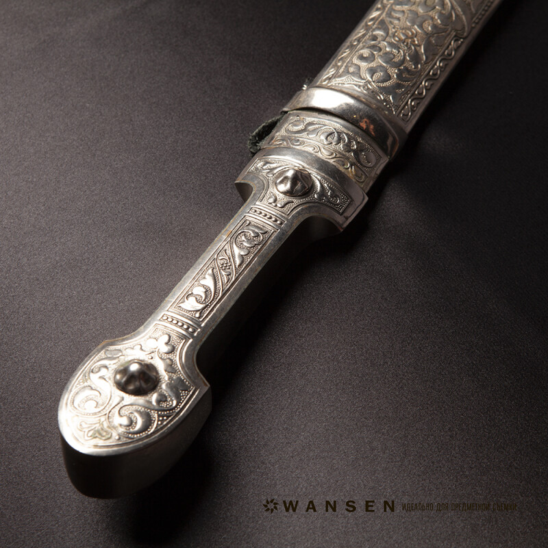 Wansen BS-0710-841362 Bright Black шелковый фон 70×100 см черный блеск