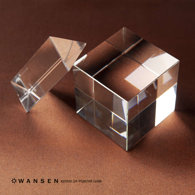 Wansen BS-0710-841332 Brown шелковый фон 70×100 см кофейный