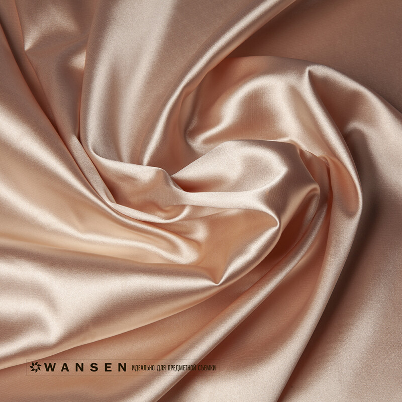 Wansen BS-1014-841360 Champagne Color шелковый фон 1×1.4 м шампань