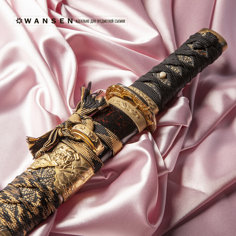 Wansen BS-1014-841343 Cherry Blossom шелковый фон 1×1.4 м пыльно-розовый