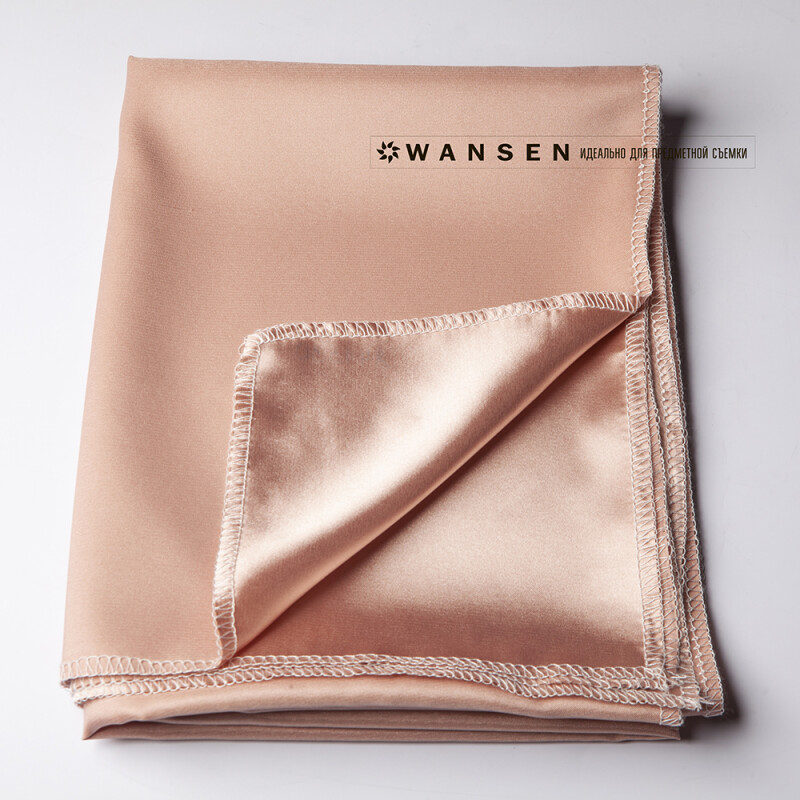 Wansen BS-0710-841330 Cinnamon Powder шелковый фон 70×100 см пудрово-розовый