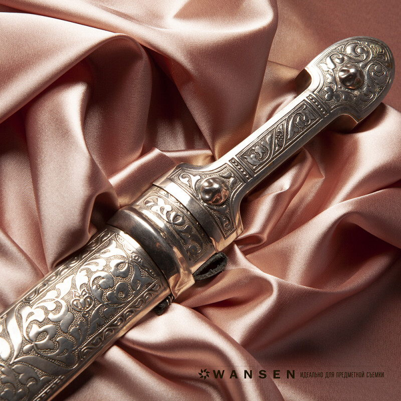 Wansen BS-0710-841330 Cinnamon Powder шелковый фон 70×100 см пудрово-розовый