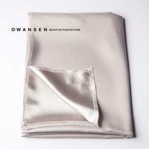 Wansen BS-0710-841352 Cool Gray шелковый фон 70×100 см платиновый