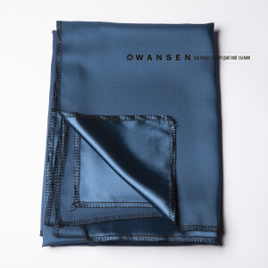 Wansen BS-1014-841359 Dark Blue шелковый фон 1×1.4 м королевский синий