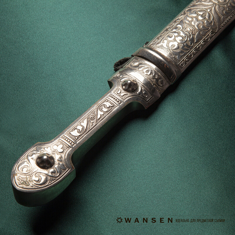 Wansen BS-1014-841322 Dark Green шелковый фон 1×1.4 м темно-изумрудный