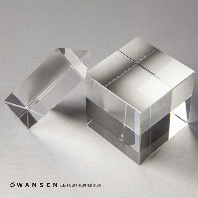 Wansen BS-0710-841341 Milky White шелковый фон 70×100 см жемчужный