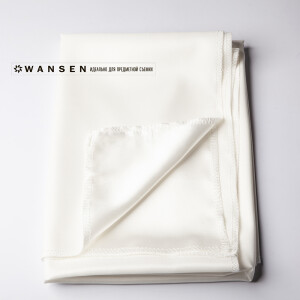 Wansen BS-0710-841341 Milky White шелковый фон 70×100 см жемчужный