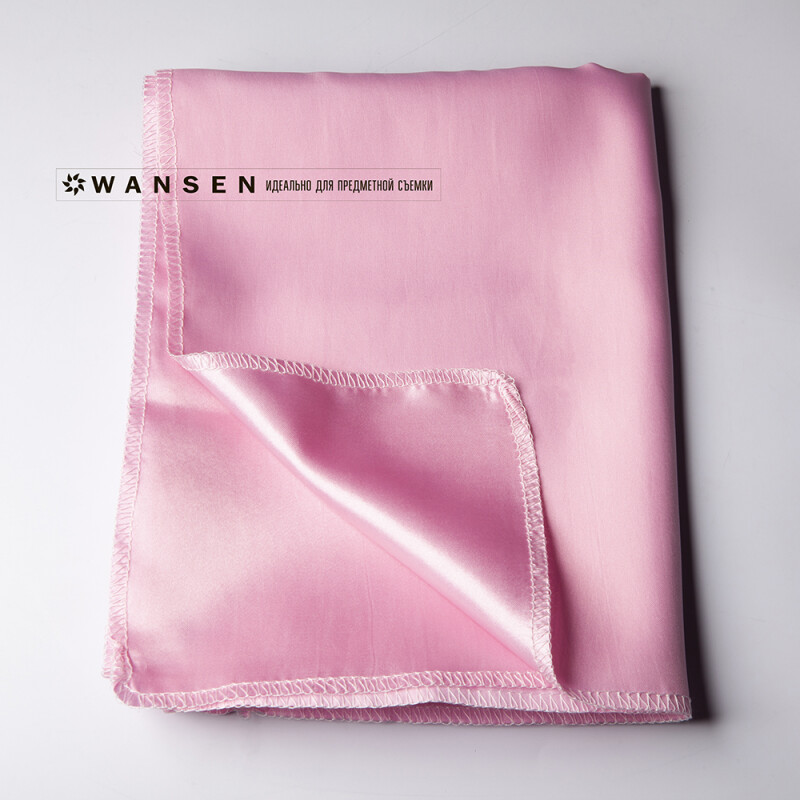 Wansen BS-1014-841331 Pink шелковый фон 1×1.4 м барби