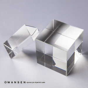 Wansen BS-0710-841347 Pure White шелковый фон 70×100 см серебристо-белый