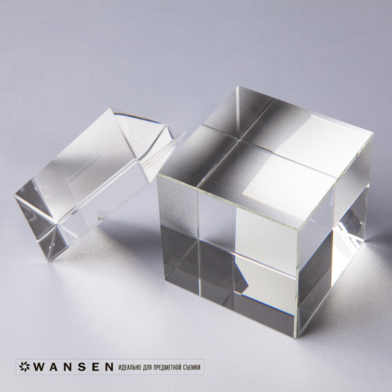 Wansen BS-0710-841347 Pure White шелковый фон 70×100 см серебристо-белый