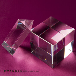 Wansen BS-0710-841329 Purple шелковый фон 70×100 см бордово-фиолетовый