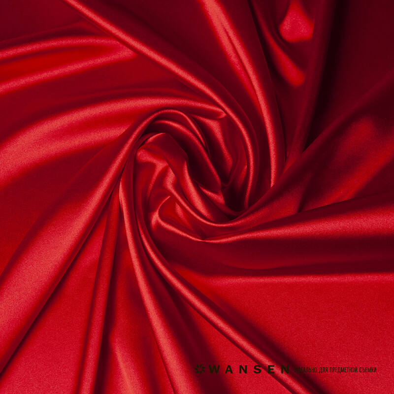 Wansen BS-0710-841326 Ruby ​​Red шелковый фон 70×100 см кумачовый