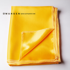 Wansen BS-0710-841353 Yellow шелковый фон 70×100 см оранжевый блеск