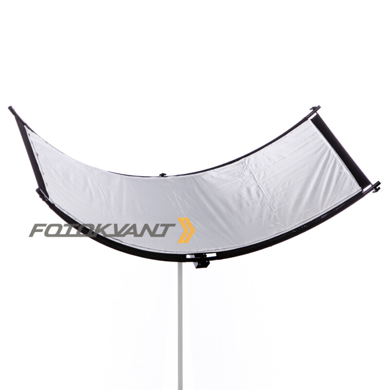 Fotokvant RW-60180S Selens светоотражатель полукруглый 3 в 1 размером 60х180 см на каркасе