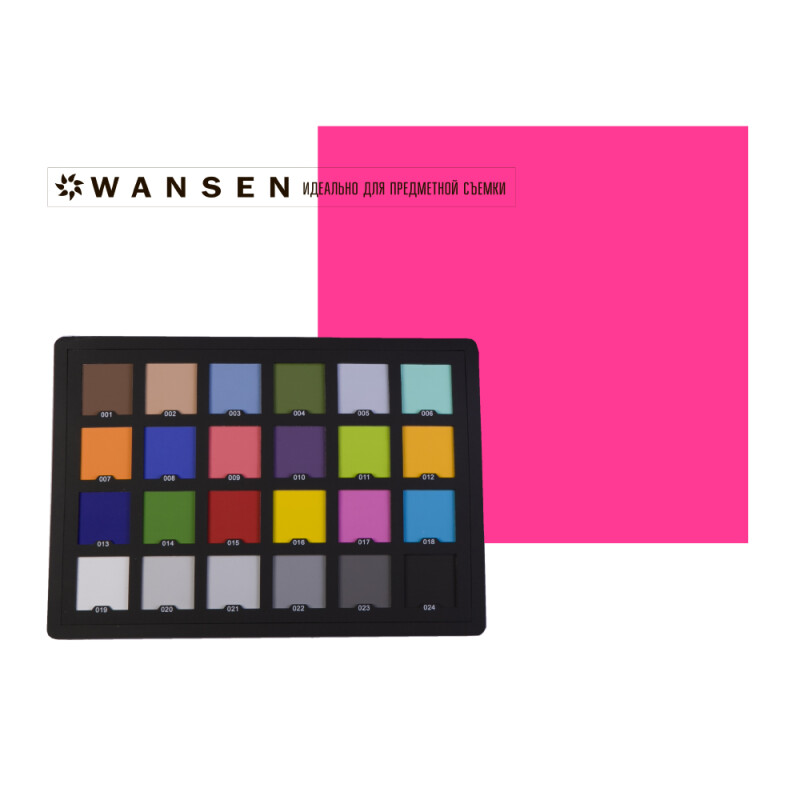 Wansen GEL-206 фолиевый фильтр темно-розовый