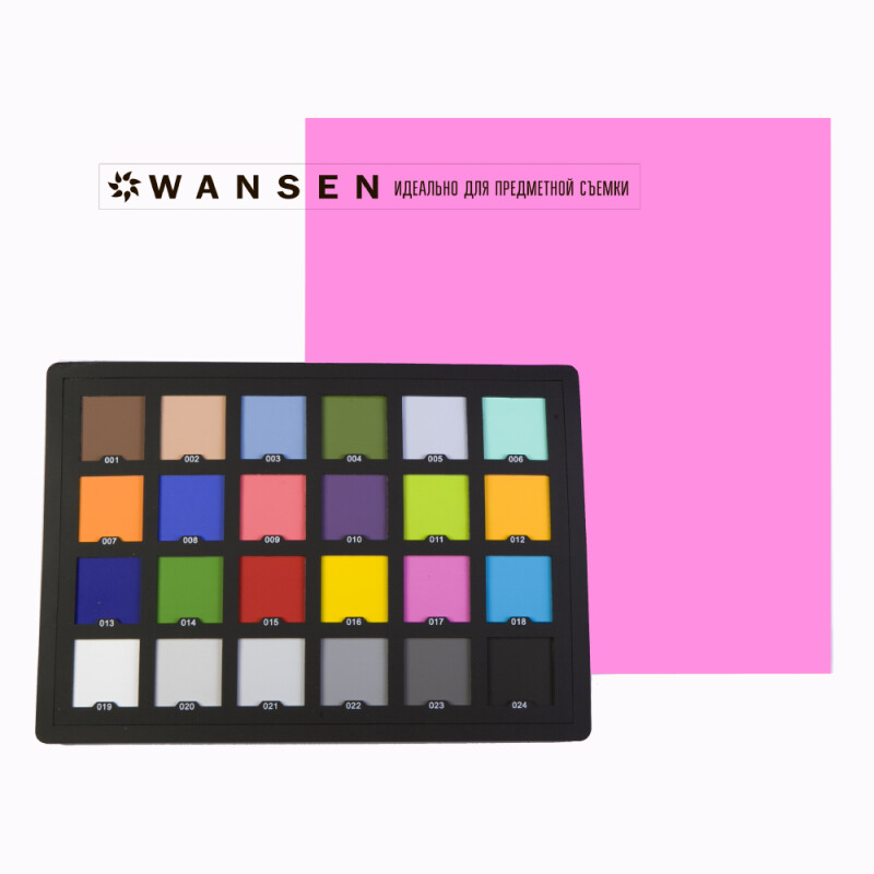Wansen GEL-208 фолиевый фильтр розовый светлый